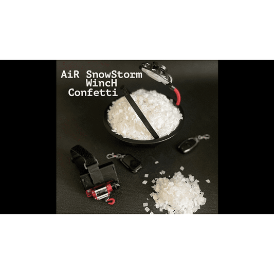 AiR SnowStorm with Winch and Confetti (Gimmick and Online Instructions) by Victor Voitko  - Trick