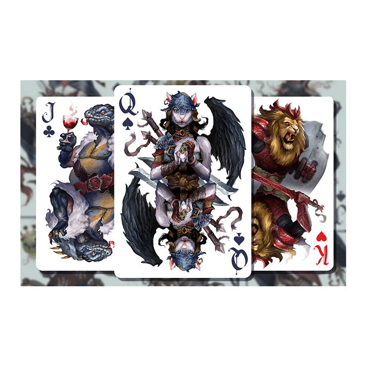 Therian (Wood) Playing Cards