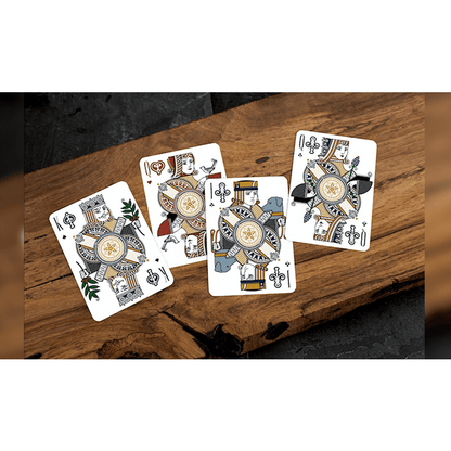 No. 4 St. James Texas Playing Cards (White)