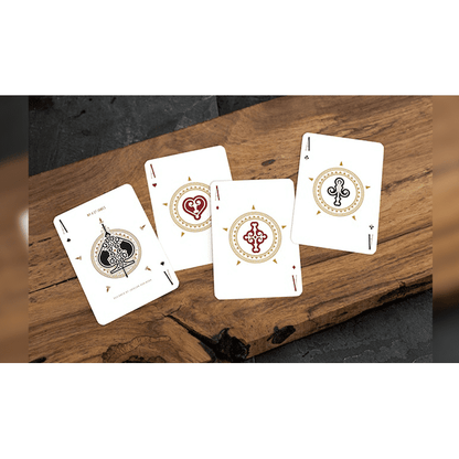 No. 4 St. James Texas Playing Cards (White)