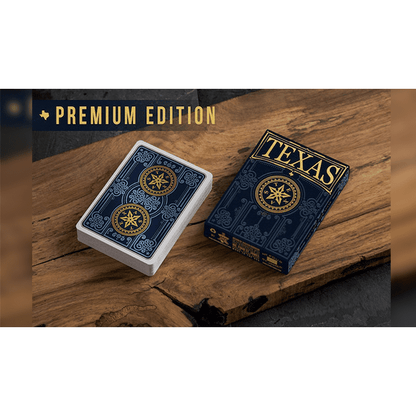 No. 4 St. James Luxury Texas Playing Cards (Blue)