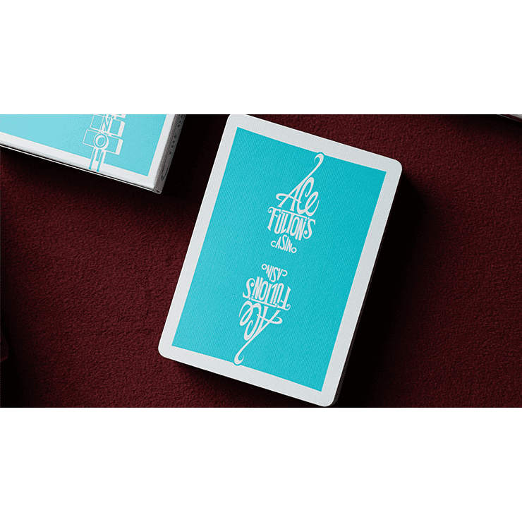 Ace Fulton's Casino: Miami Vice Blue Playing Cards