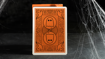 Bicycle Boo Back Playing Cards (Orange)