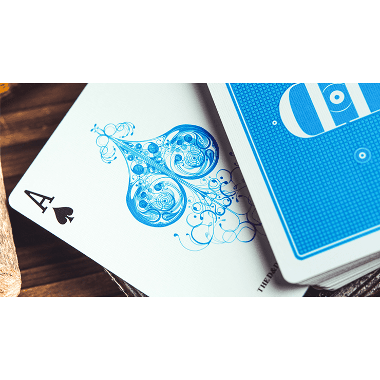 Smoke & Mirrors V9 (Blue Edition) Playing Cards by Dan & Dave