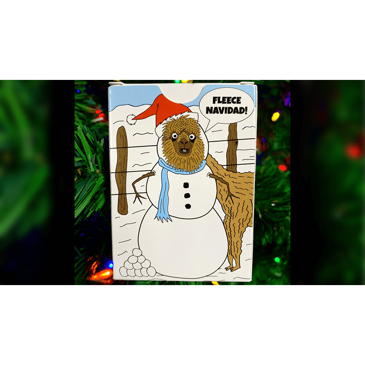 Alpaca Christmas Playing Cards