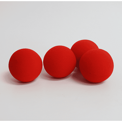 1.5 inch PRO Sponge Ball (Red) Bag of 4 from Magic by Gosh