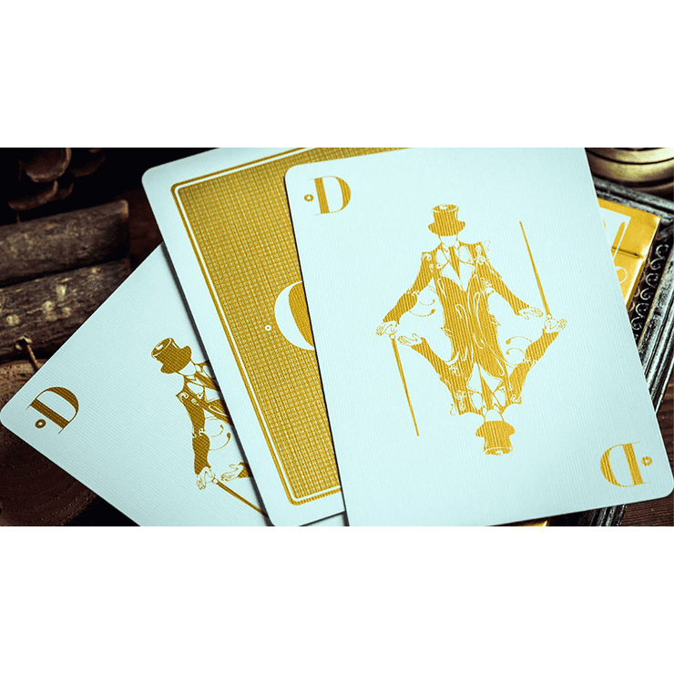 Smoke & Mirrors V9, Gold (Standard) Edition Playing Cards by Dan & Dave