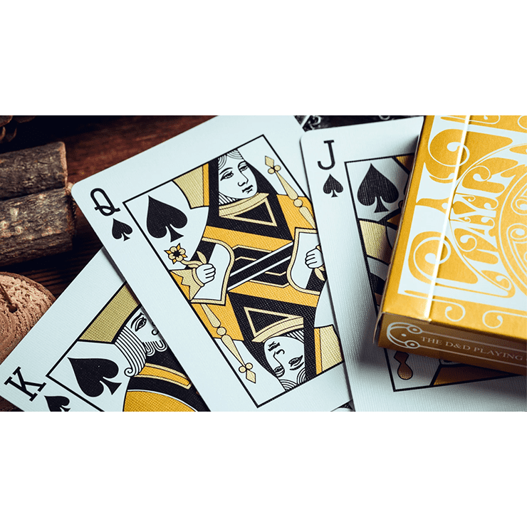 Smoke & Mirrors V9, Gold (Standard) Edition Playing Cards by Dan & Dave