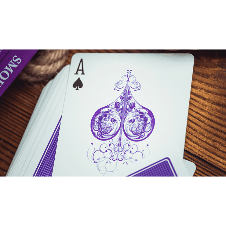 Smoke & Mirrors V9, Purple (Standard) Edition Playing Cards by Dan & Dave