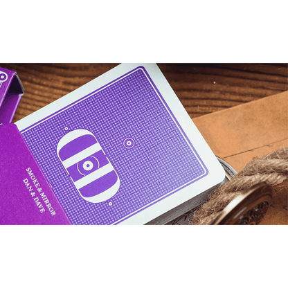 Smoke & Mirrors V9, Purple (Standard) Edition Playing Cards by Dan & Dave