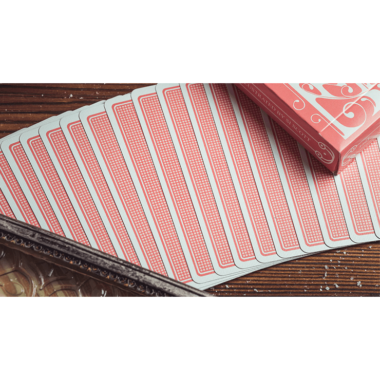 Smoke & Mirrors V9, Pink (Standard) Edition Playing Cards by Dan & Dave