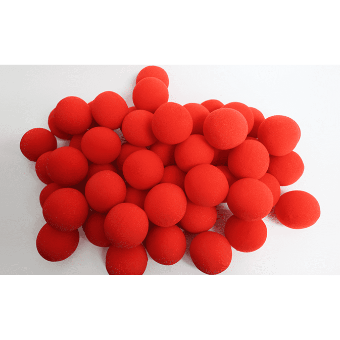 1.5 inch PRO Sponge Ball (Red) Bag of 50 from Magic by Gosh