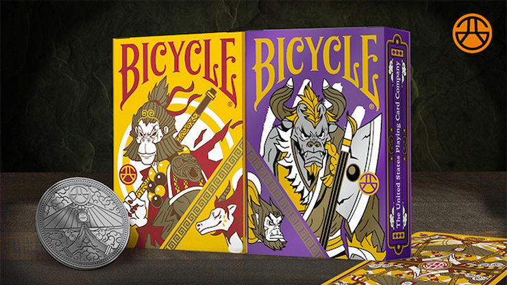 Bicycle Bull Demon King (Rebellion Purple) Playing Cards