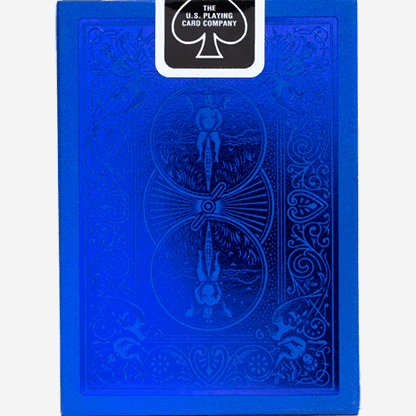 Bicycle Metalluxe Blue Playing Cards by US Playing Card Co.