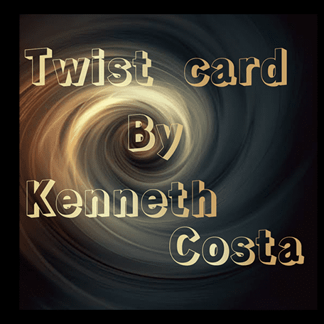 Twist Card by Kenneth Costa video DOWNLOAD
