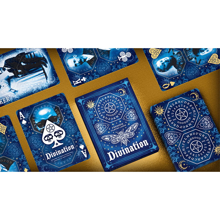 Divination (Blue) Playing Cards by Midnight Cards