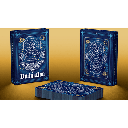 Divination (Blue) Playing Cards by Midnight Cards