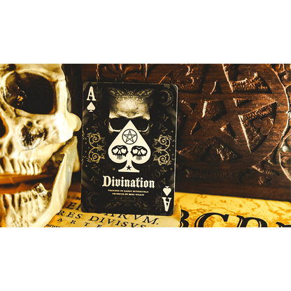 Divination (Black) Playing Cards by Midnight Cards