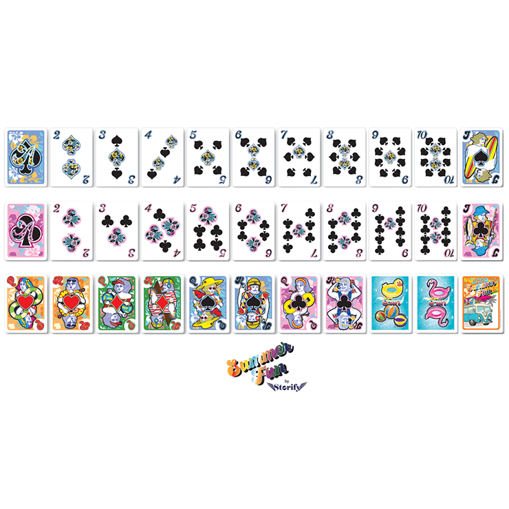 Summer Fun Playing Cards