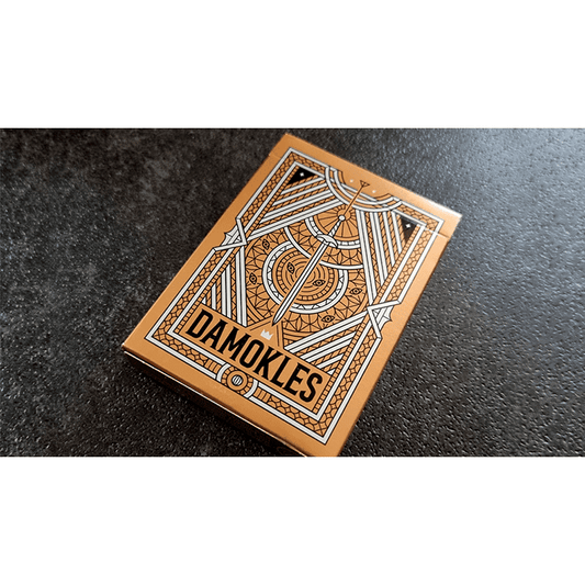 Damokles Cuprum Playing Cards by Giovanni Meroni