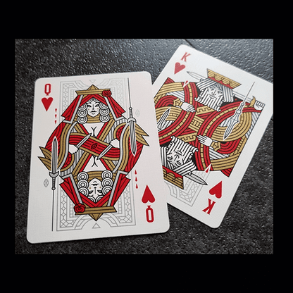 Damokles Adamas Playing Cards by Giovanni Meroni