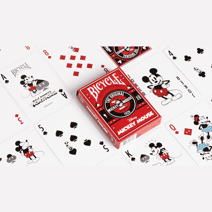 Bicycle Disney Classic Mickey Mouse (Red)  by US Playing Card Co.