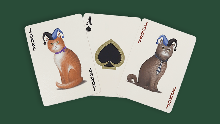 Bicycle Poker Cats Playing Cards