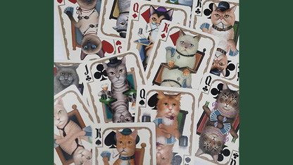 Bicycle Poker Cats Playing Cards