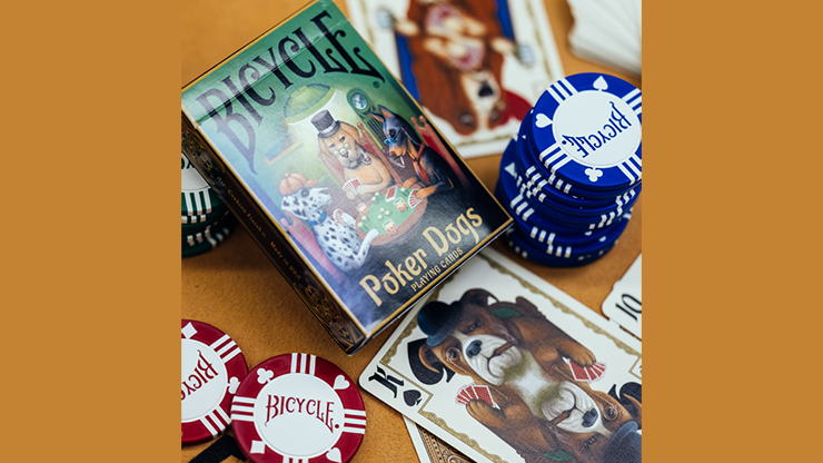 Bicycle Poker Dogs Playing Cards