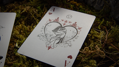 Fillide: A Sicilian Folk Tale Playing Cards V2 (Forest Green) by Jocu