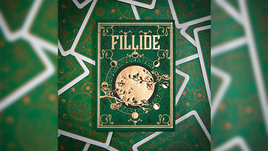 Fillide: A Sicilian Folk Tale Playing Cards V2 (Forest Green) by Jocu