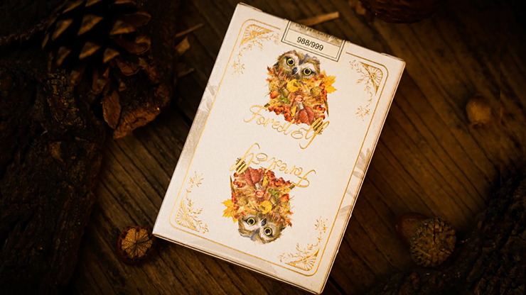 Forest elf Owl Playing Cards