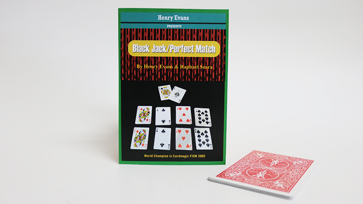 Black Jack/ Perfect Match Red (Gimmicks and Online Instructions) by Henry Evans and Raphael Seara - Trick