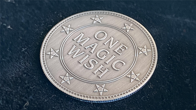 Magic Table Coin Magic Wishing Coins Antique Silver (12 Coins) by Alan Wong - Trick ...