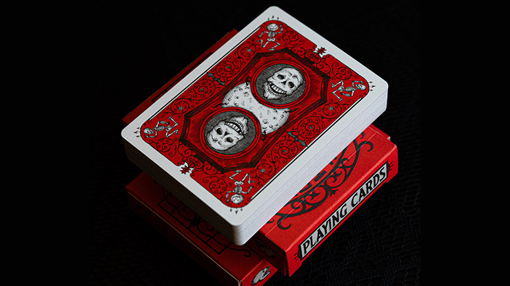 FULTON'S October Red Edition Playing Cards