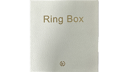 Magic Ring Box (White) by TCC - Trick