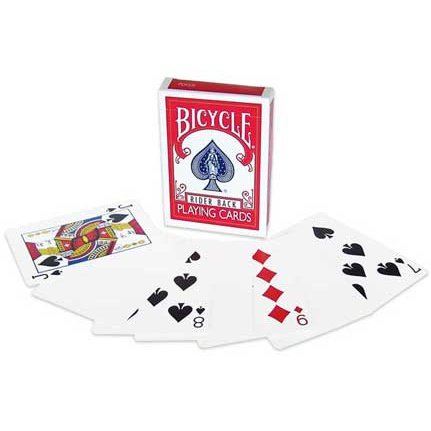 Blank Back Bicycle Cards