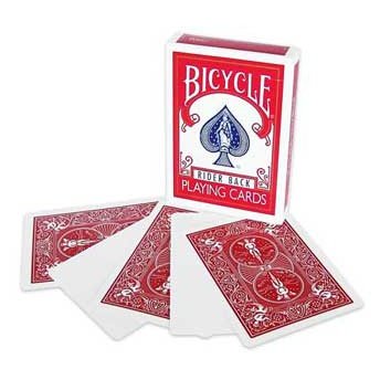 Blank Face Bicycle Cards