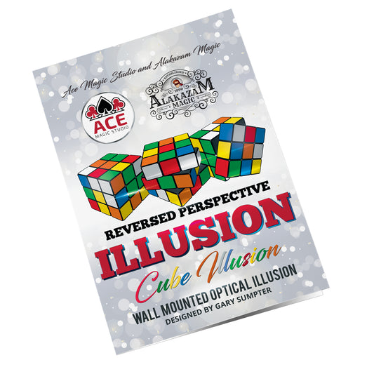 Umgekehrte Perspektive Illusion Cube Illusion von Ace Magic