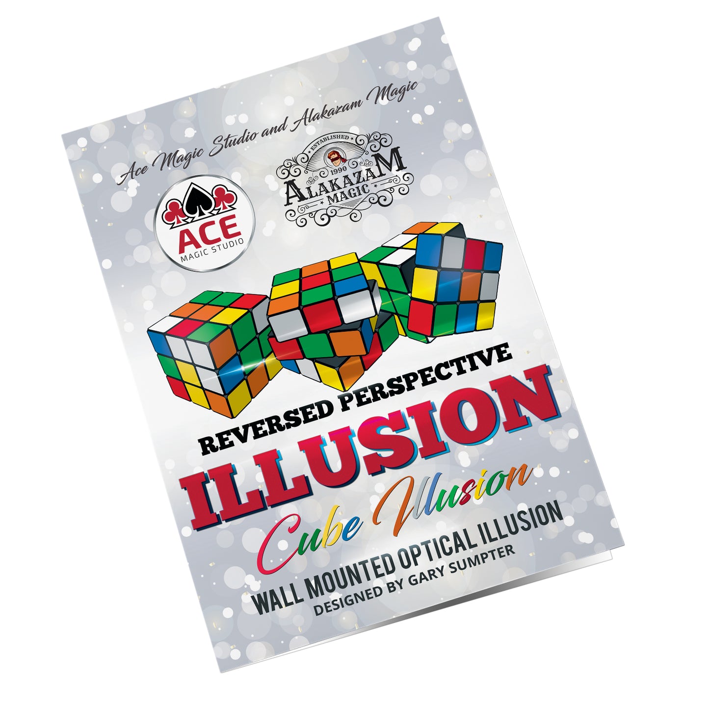 Umgekehrte Perspektive Illusion Cube Illusion von Ace Magic