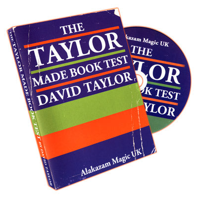 Taylor Made Book Test DVD by David Taylor