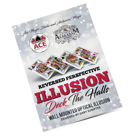 Reversed Perspective Illusion  Deck The Halls by Ace magic