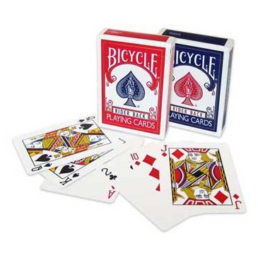 Doppelseitige Fahrradkarten