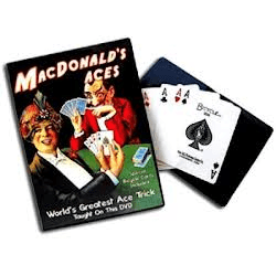 MacDonalds-Asse mit Karten
