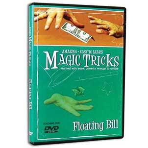 Floating Bill DVD Easy To Learn Magic Tricks
