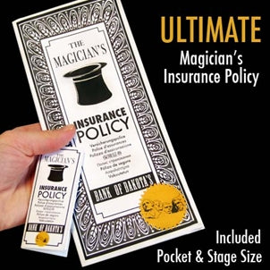 Ultimate magicians insurance policy