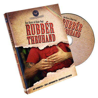 Rubber Thru hand DVD by Dan Hauss and Blake Vogt