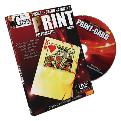 Printcard-DVD von Mickael Chatelain