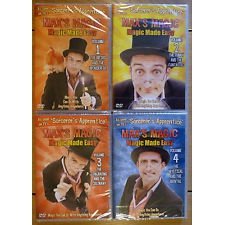 Max Magic Magic Made Easy 4 DVD Set