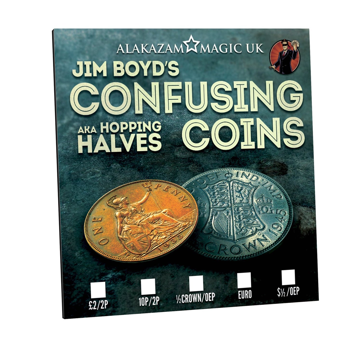 Jim Boyds verwirrende Münzen AKA Hopping Halfs